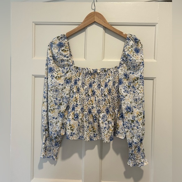 En Saison Floral Chiffon Top - Picture 3 of 5